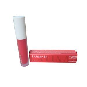 FARMASI Latina Lip Lacquer 03 Coqueta Vibrant Long Lasting 0.18 fl.oz‎ Red